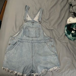 Overall Shorts